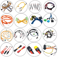 Kabel Harness Twisted Pair dengan Konektor XH 2.54mm, Kabel Jumper Berwarna-warni, Kabel Terbuka Berlapis Timah, Harness Kabel Kustom