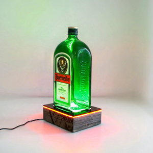 ขาตั้งจอแสดงผลไวน์ขวดเดียวทำจากอะคริลิคทรงสี่เหลี่ยมพร้อมไฟ LED - Product Image 1