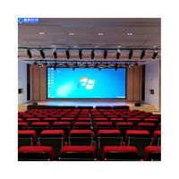 Écran LED fixe intérieur, mur vidéo pour salle de conférence, 3840Hz, couleur pleine, haute définition, raccordement sans soudure