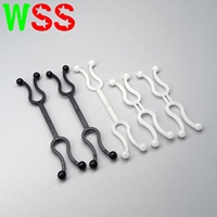Hot Weichimei Plastique Injection Réglable Câble Clips Câble Clip Clous Ascenseur Voyager