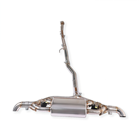 Système d'échappement Valvetronic OEM ODM pour Mercedes-Benz CLA250 W177 2.0T, silencieux SS304, amélioration des performances de l'échappement