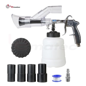 Lematec Turbo Air Car Cleaning Gun 1000Ml Foam Pressure <b>Spray</b> Blowing Vacuum Car Body <b>Cleaner</b> Professional Design - Product Image 6