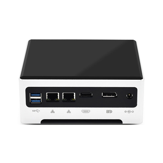 New Intel Core I9 9880H Octa Core NUC Mini PC with Silent Fan Cooling Dual Lan Dual 4K Display Windows 11 Pro