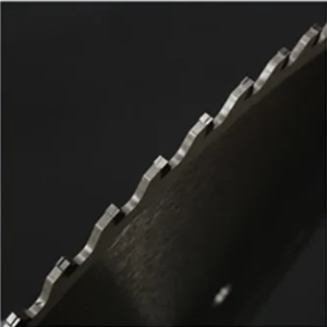 Lame de scie à froid industrielle en céramique métallique brasée argentée de 12 pouces pour la découpe des métaux, disponible en OEM - Product Image 2
