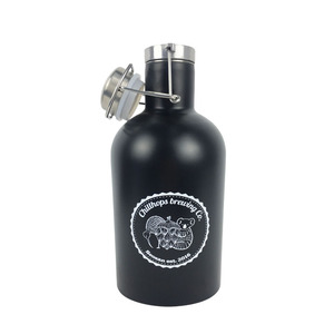 1/2 galones 2l Home Brew Growler 64oz Growler de cerveza portátil de acero inoxidable de doble pared - Product Image 6