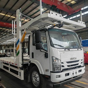 รถบรรทุกขนส่งรถยนต์แบบกรง ISUZU 2 เพลา ดีเซล ยูโร 3 ราคาถูก รถใหม่ - Product Image 4