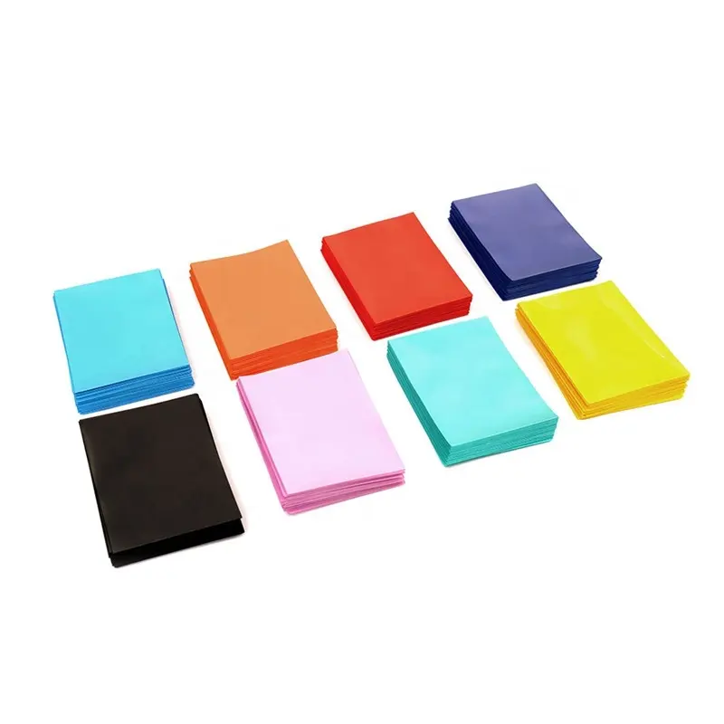 Оптовая продажа, цветные матовые рукава для торговых карт, японский размер 62x89 мм, рукава для настольных игр