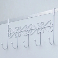 Crochets de rangement muraux pour porte arrière, crochets en fer forgé pour la maison et la chambre