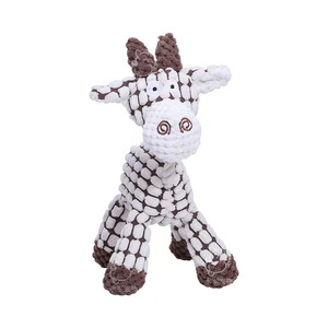 Grappig ezelhond-schapendier piepspeeltje voor huisdieren - duurzaam bijtbestendig kauwspeeltje, interactief puzzelknuffel voor puppy's - Product Image 5