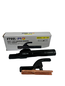 Porte-électrode de soudage léger 300A 500A avec poignée isolée en laiton, support électrique 300 ampères - Product Image 5