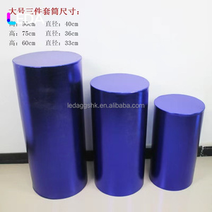 LEDA NEW ARRIVAL Modern High Quality Reusable Plinths Covers Spandex Wedding Event Party <b>Birthday</b> Decor - Product Image 4