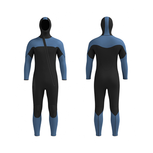 بدلة غطس رجالية قطعة واحدة مقاومة للماء بسحاب أمامي ومطبوعة مقاس 3.5 ملم للأنشطة المائية (الكانوينج) - Product Image 1