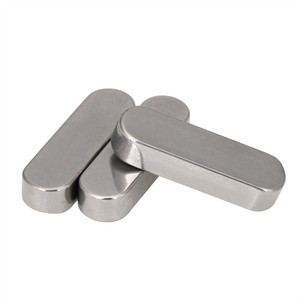 Chavetas Paralelas de Acero al Carbono <span class=keywords><strong>DIN6885</strong></span>, Chavetas Planas Tipo C de Acero Inoxidable SS A2-70 A2-80, Chaveta Paralela Semicircular <span class=keywords><strong>DIN6885</strong></span> - Product Image 6