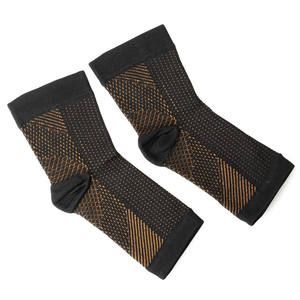 <span class=keywords><strong>Chaussettes</strong></span> de compression pour le dropshipping, manchon pour femmes et hommes, protection de la cheville, cuivre, nylon, demi-pointe ouverte, sport, <span class=keywords><strong>chaussettes</strong></span> <span class=keywords><strong>fantaisie</strong></span> bon marché - Product Image 6