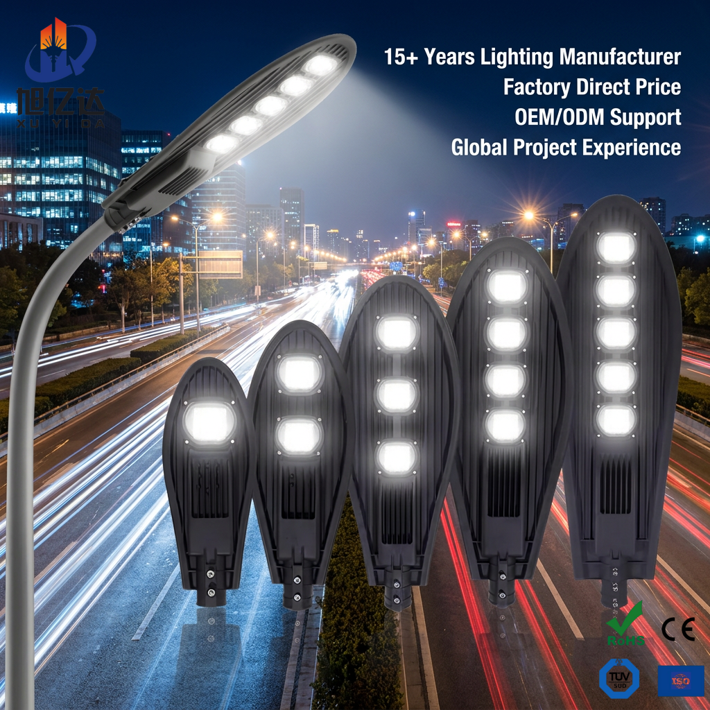 High Efficiency Cobra Head LED Street Light 100W 150W 200W Road Lamp Outdoor Lighting Fixture · image 1