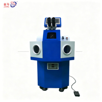 Mesin Las Laser Yag Vertikal Jinma 400W dengan Kontrol Beckhoff, Kepala Laser Worthing Panjang Gelombang 1064nm, Pendingin Air, Mudah Dioperasikan
