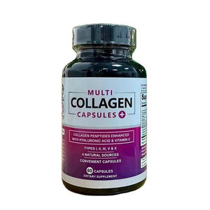 Wholesale <strong>Collagen</strong> Marine Capsules - Multi <strong>Hydrolyzed</strong> <strong>Collagen</strong> <strong>Peptides</strong> for Adults Healthy Hair Skin Nails-Beauty - Bulk Price - Product Image 1