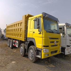 Special Offer Heavy Duty <b>12</b> Wheeler Diesel Tipper Truck 371HP 8X4 Euro 3 Manual Howo Dump Truck for Sale - Product Image 2