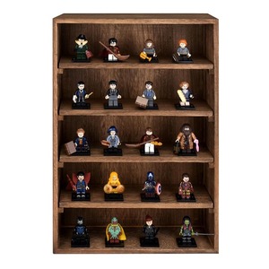 Étagères murales en bois design pour objets de collection - figurines, verres à liqueur, boîtes à épices, cosmétiques ou parfums - Product Image 2