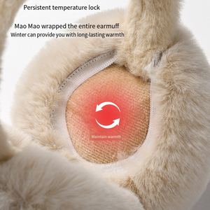 <span class=keywords><strong>Orejeras</strong></span> Suaves y Esponjosas de Moda para Mantener el Calor en el Frío, <span class=keywords><strong>Orejeras</strong></span> Plegables de Invierno - Product Image 5