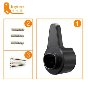 Feyree Nouveau support de prise de chargeur de voiture électrique Tesla Type-1/Type-2/CHAdeMO/GBT pour stations de charge murales portables CE ROHS - Product Image 3