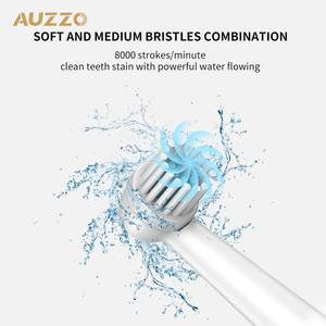 Brosse à dents électrique rechargeable intelligente, portable, multifonction, à tête ronde, oscillante, rotative - Product Image 2