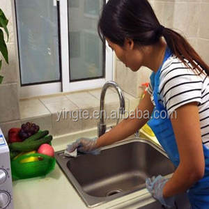 Delantales <span class=keywords><strong>Desechables</strong></span> de Polietileno, Delantales Largos de Plástico para Cocina, Delantales de LDPE de Grado Alimenticio en Venta - Product Image 6