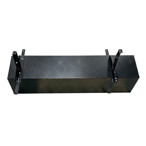 Heavy Duty Metal Pickup Truck <b>Bed</b> Storage Drawer, Lockable <b>Sliding</b> Tool Box with Dividers and Mount Brackets - Product Image 1