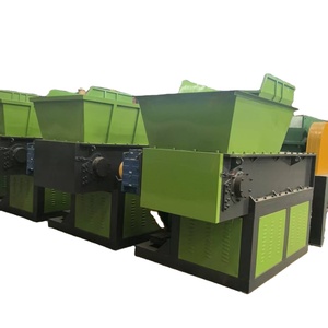 Large-Capacity Single-Shaft Shredder for Metal/<strong>Rubber</strong>/Wood/Plastic/Tire Processing 380V 37kW Alloy Steel Blades High Energy - Product Image 1