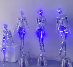 Hajime <span class=keywords><strong>sorayama</strong></span> หุ่นเทพีไซเบอร์เนติกส์เรืองแสงได้แรงบันดาลใจจาก Hajime - Product Image 5