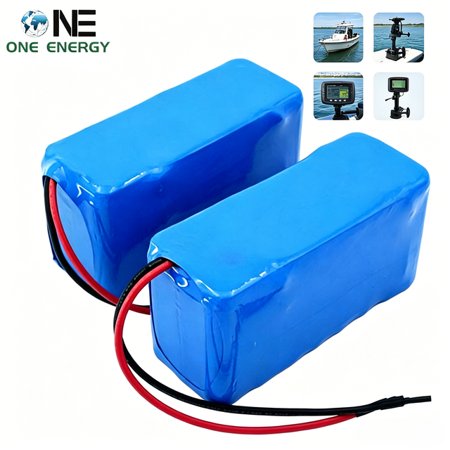 12V 40Ah 21700 Lithium Ion Battery Pack Rechargeable Marine Battery for Electric Boat Trolling Motor System