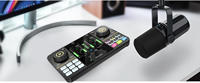 Microphone d'enregistrement d'usine OEM, Changeur de Voix, Table de Mixage DJ, Carte Son, Interface Audio pour Gaming