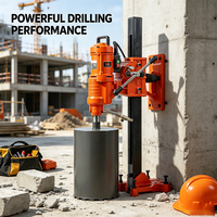 Solution de perçage du béton : Machine de forage diamantée de qualité industrielle avec moteur à couple élevé pour travaux de construction