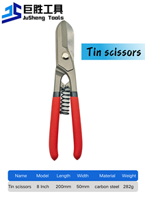 <span class=keywords><strong>Forbici</strong></span> in <span class=keywords><strong>lamiera</strong></span> di ferro di grado industriale da 8/12 pollici a risparmio di manodopera a molla con bordo liscio affilato in acciaio a forbice in metallo <span class=keywords><strong>per</strong></span> neonato - Product Image 6