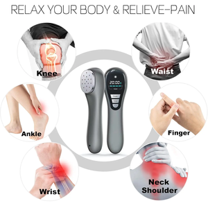 Grosir lampu merah dingin 650nm perangkat terapi Laser 808nm fisioterapi inframerah untuk manusia hewan peliharaan pijat produk pereda nyeri - Product Image 2