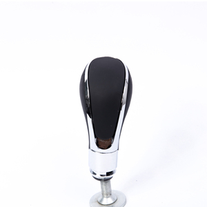 Durevole automatico cromato in pelle marrone nero sollevare retromarcia Topuzu pomello leva del cambio per insegne a <span class=keywords><strong>Astra</strong></span> J Zafira C - Product Image 4