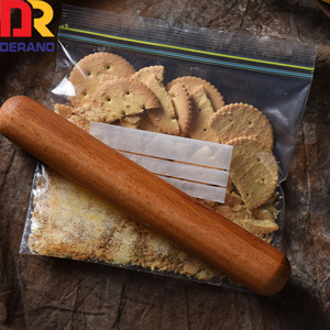 Wholesale custom resealable food storage click double zip <b>lock</b> bag <b>freezer</b> zipper poly bag - Product Image 5