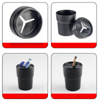 Poubelle de voiture ronde pour déchets et objets divers, poubelle de voiture en forme de tasse