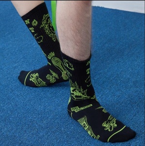 <span class=keywords><strong>Chaussettes</strong></span> <span class=keywords><strong>originales</strong></span> Streetwear, <span class=keywords><strong>chaussettes</strong></span> unisexes imprimées graffiti, <span class=keywords><strong>chaussettes</strong></span> tendance personnalisées pour le skate et le hip hop - Product Image 3