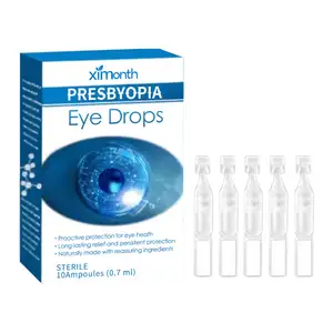 Custom Natural Herbal Light Eye Drops Vision Care Eye Relieve Redness Pure Clean Drops