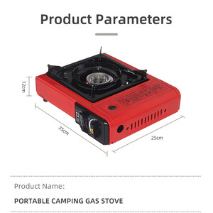 Estufa portátil de gas multifuncional, uso simple, económica, fácil de limpiar, para acampar al aire libre, precio barato, venta al por mayor - Product Image 5