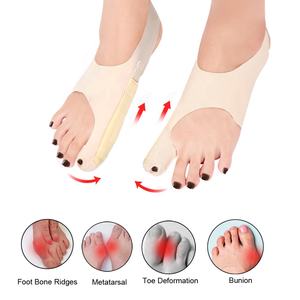 Bunion Bootie-Correcteur d'oignon <span class=keywords><strong>pour</strong></span> femme-Lisseur ultra-mince à gros <span class=keywords><strong>orteils</strong></span> <span class=keywords><strong>pour</strong></span> athlètes-Chaussettes de correction d'oignon <span class=keywords><strong>pour</strong></span> <span class=keywords><strong>chaussures</strong></span> - Product Image 4