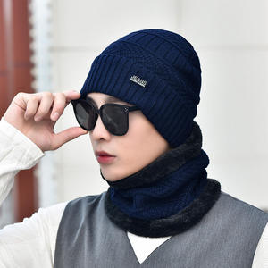 Calentador <span class=keywords><strong>de</strong></span> cuello <span class=keywords><strong>de</strong></span> AI-MICH para hombre y mujer, gorro <span class=keywords><strong>de</strong></span> invierno <span class=keywords><strong>de</strong></span> punto, térmico, <span class=keywords><strong>de</strong></span> felpa, suave, grueso, <span class=keywords><strong>de</strong></span> lana, bufanda, conjunto <span class=keywords><strong>de</strong></span> gorros <span class=keywords><strong>de</strong></span> punto - Product Image 6