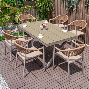 Internet-nổi tiếng ngoài trời mây ghế đặt không thấm nước mặt trời kháng nội thất sân vườn cho sân biệt thự giải trí ngoài trời bảng - Product Image 3