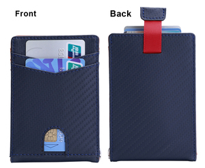 Carteira Masculina Slim RFID com Clipe para Dinheiro, Carteira Personalizada com Clipe para Dinheiro em Promoção - Product Image 5