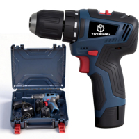 Perceuse radio sans fil YIZHIHANG 12V, outil électrique compact adapté au bois, au métal et aux réparations domestiques