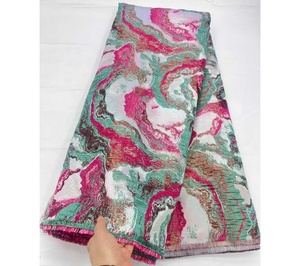 Costume Doublure Brocart Tissu pour Costumes Vestes Violet Cuir Tissu pour Robes Noir Brocart Jacquard Tissu Laser - Product Image 6