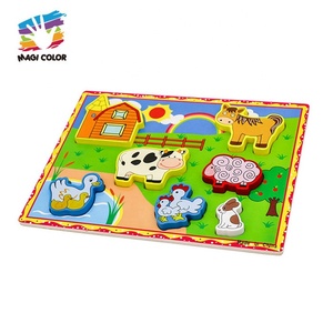 Puzzle in Legno con <span class=keywords><strong>Animali</strong></span> della <span class=keywords><strong>Fattoria</strong></span> per <span class=keywords><strong>Bambini</strong></span>, Vendita Top W14D073 - Product Image 4