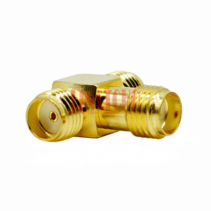 Splitter per Antenne <span class=keywords><strong>SMA</strong></span> 50 Ohm, Connettore Triplo a T da Femmina a Femmina - Product Image 2