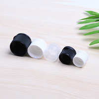18 20 24mm 28 410 tutup sekrup plastik putih hitam Flip Top 28 24/410 tutup flip botol tutup sekrup tutup flip pompa kosmetik perawatan kulit